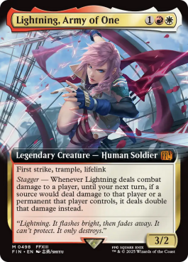 ** Lightning, Army of One