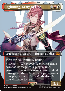 ** Lightning, Army of One