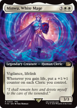 Minnwu, mage blanc