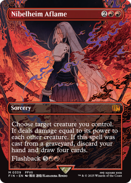** Nibelheim Aflame