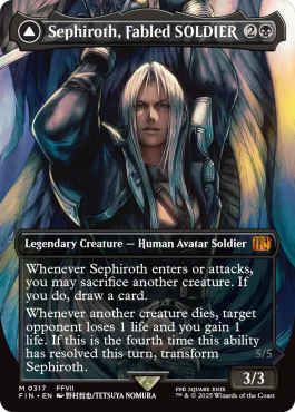 ** Sephiroth, Fabled SOLDIER // Sephiroth, One-Winged Angel