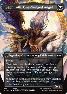 ** Sephiroth, Fabled SOLDIER // Sephiroth, One-Winged Angel