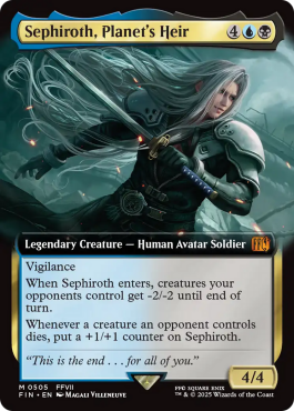 Séphiroth, héritier de la planète