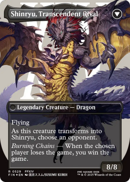 ** Zenos yae Galvus // Shinryu, Transcendent Rival