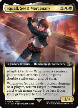 ** Squall, SeeD Mercenary