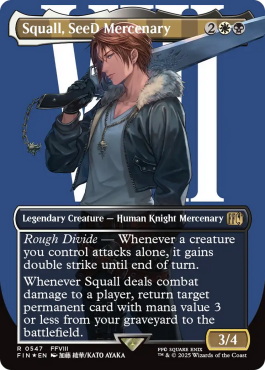 ** Squall, SeeD Mercenary
