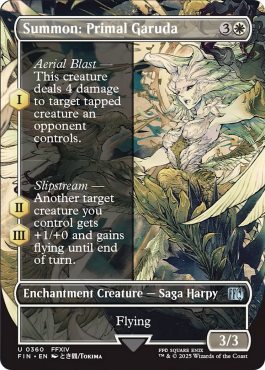 ** Summon: Primal Garuda