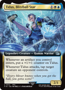 Tidus, vedette de blitzball