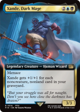 Xande, mage noir