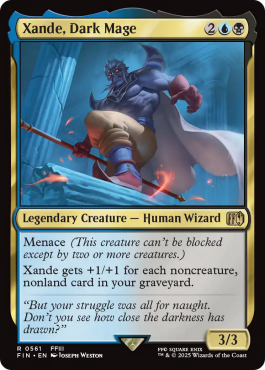 Xande, mage noir