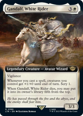 Gandalf, cavalier blanc