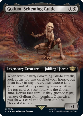 Gollum, guide rusé