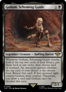 Gollum, guide rusé