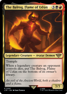 Le Balrog, flamme d'Udûn