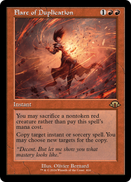 Flamboiement de duplication