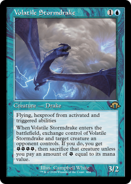 Drakôn d'orage volatil