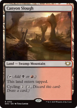Canyon croupissant
