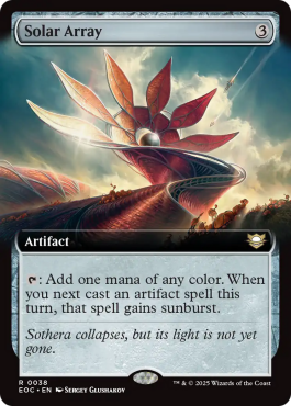 Matrice solaire