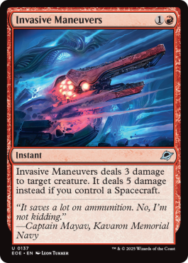 ** Invasive Maneuvers