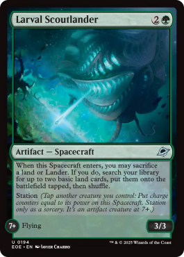 Module d'éclaireur larval