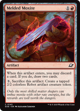 Moxite fusionnée