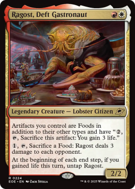 Ragost, gastronaute habile