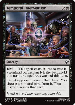 ** Temporal Intervention