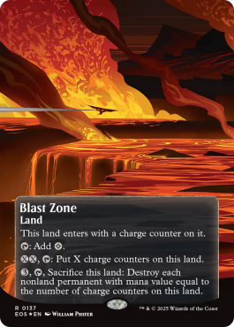 Zone de déflagration