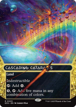 Cataractes iridescentes
