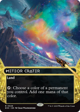 Cratère météoritique