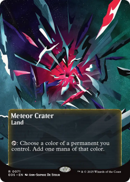 Cratère météoritique