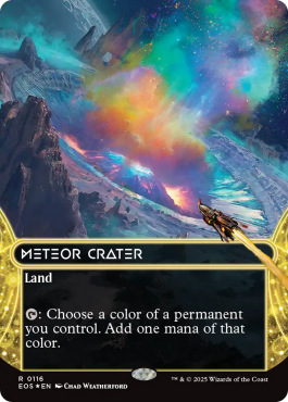 Cratère météoritique