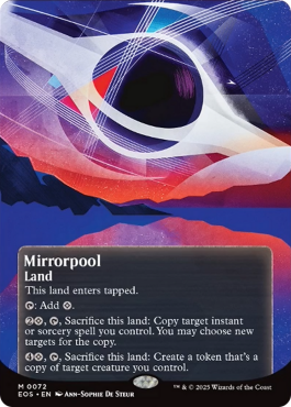 Bassin miroir