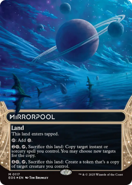 Bassin miroir