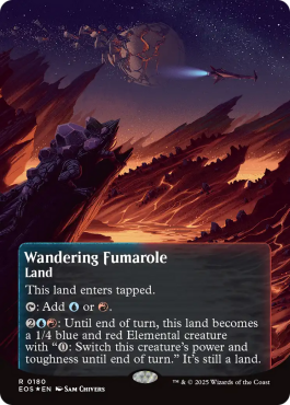 Fumerolle vagabonde