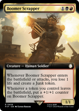 Boomer recycleur