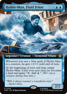 Hydro-Man, felon fluide