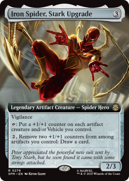Iron Spider, amélioration Stark