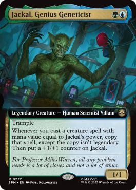 ** Jackal, Genius Geneticist