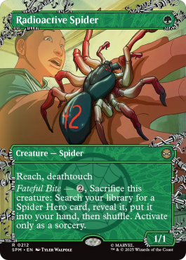 Araignée radioactive