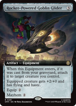 ** Rocket-Powered Goblin Glider