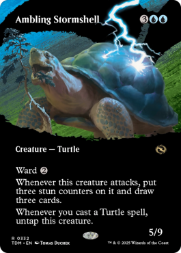 Carapace-tempete vagabonde