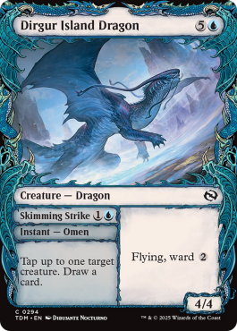 Dragon de l'Île de Dirgur / Frappe affleurante