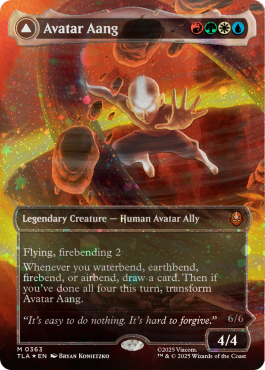 ** Avatar Aang // Aang, Master of Elements