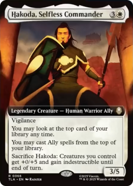 ** Hakoda, Selfless Commander