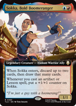 ** Sokka, Bold Boomeranger