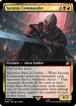 Commandant sycorax