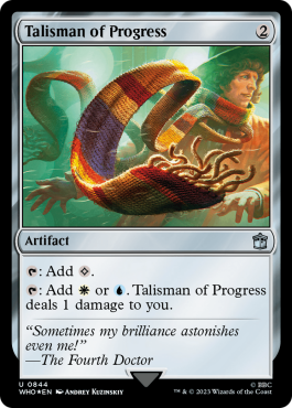 Talisman de progrès