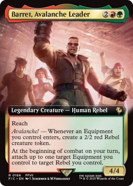 Barret, chef d'Avalanche