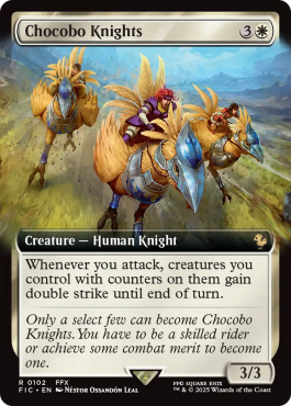Chevaliers chocobos